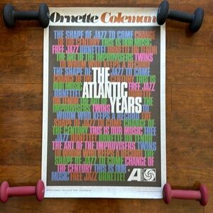 Ornette Coleman promotional poster